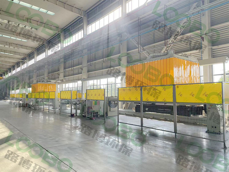 機(jī)器人焊接除塵項(xiàng)目—安徽某公司